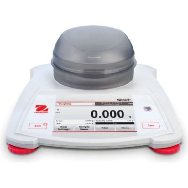 Ohaus Ohaus® Scout® STX123 Electronic Portable Touchscreen Balance, 120g x 0.001g 30253005